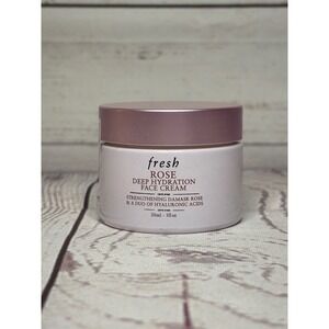 Fresh Rose Deep Hydration Face Cream 30ml/1oz Strengthening Rose Hyaluronic Acid